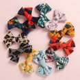 thumbnail image 1 of 1pcs Corduroy Bow Hair Clips For Girls Lovely Bowknot Hair Accessories Elastic Nylon headands Solid Headwear Kids Head clips9 He Qiyong unisex, 1 of 1