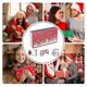 thumbnail image 3 of Calendario de Adviento de Punto de Cruz Navideño ZHAOCHENG Kit de Bordado con Cuenta Regresiva Rojo, 3 of 5