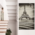 thumbnail image 1 of Design Art - Paris Eiffel Towerin Gray Shade, 1 of 3