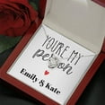 thumbnail image 6 of Emily & Kate You Are My Person Necklace for Women - Meaningful Message Card for girlfriend, sister, mother-daughter, and BFF Birthday Gift, 6 of 8
