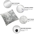 thumbnail image 4 of BANET  Pillow Covers Vintage Toile Grey Polyester Decorative Throw Pillow Case Cushion Cover for Bedroom Sofa Living Room Couch Chair Office White, 4 of 5