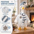 thumbnail image 4 of Qwtwty Porch Goose Costumes 23" Funny Porch Goose Clothes for Yard Outdoor Patio Statue Decor, 4 of 8