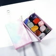 thumbnail image 2 of EOEMY 10Pcs Natural Tumbled Stone Quartz Chakra Healing Crystal Polished Set Gift Box, 2 of 9