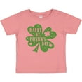 thumbnail image 3 of Inktastic Happy St. Patrick's Day Shamrock in Green Boys or Girls Baby T-Shirt, 3 of 5