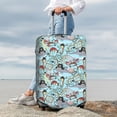 thumbnail image 3 of Lsque Cartoon Pirate Printed Luggage Cover, Travel Luggage Protector,Scratch and Dirt Resistant, Fits 18-32 Inch Luggage - Large, 3 of 9