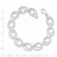 thumbnail image 2 of 925 Sterling Silver Link Chain Bracelet, 2 of 6
