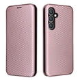 thumbnail image 2 of Feishell Flip Wallet Cover for Samsung Galaxy A25 5G,Shockproof Slim Fit Carbon Fiber Texture PU Leather Magnetic Closure Folio Card Holder Kickstand Phone Case for Samsung Galaxy A25 5G,Pink, 2 of 11