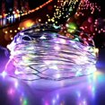 thumbnail image 1 of AMERTEER Big Clearance! 5M/20M/50M/200M Led USB Copper Wire RGB Fairy String Light With Remote Control Xmas Party Decor 8 Modes, 1 of 6