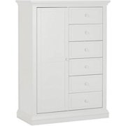Evolur Parker Chifforobe - Winter White