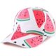 thumbnail image 1 of (Sandía) Gorra de béisbol para niños Animal de dibujos animados para niños Sombrero para el sol para niños pequeños Sombrero de playa ajustable para verano para niñas y niños, 1 of 4