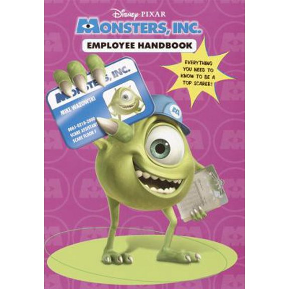 Pre-Owned Employee Handbook : We Scare Because We Care (Monsters, Inc.) (Paperback) 0736412360 9780736412360