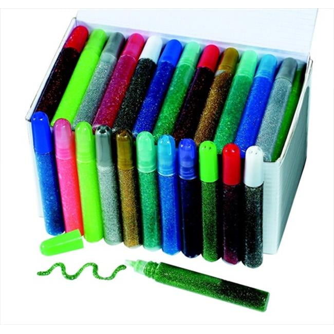 Creativity Street 085888 Glitter Stick 10Cc Tube,Assorted Glitter Color