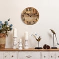 thumbnail image 3 of Reloj de pared NIKKY HOME Rustic Farmhouse 30 cm, MDF vintage, 3 of 6