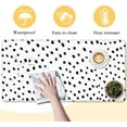 thumbnail image 4 of Polka Dots Desk Mat,Large Gaming Mouse Pad,Non-Slip Rubber Base Mousepad with Stitched Edges,Waterproof Mouse Mat Desk Pad for Work, Game, Office (31.5x15.7 in), 4 of 6