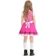 thumbnail image 7 of FYMNSI Girls Oktoberfest Dress German Bavarian Dirndl Dresses 3 Piece Beer Festival Outfit Set Pink 3-4 Years, 7 of 7