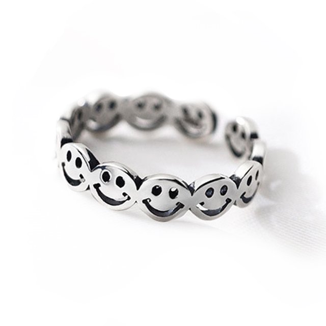 Anillo para Mujer plata 925 - Anillo Caritas - Anillo Ajustable - Regalos para mujer - Incluye caja para regalo GOLD SHIELD Anillo para Mujer Caritas GOLD SHIELD GOLD SHIELD - Anillo Caritas Ajustable