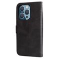 thumbnail image 2 of Estuche de Cuero PU con Cierre para iPhone 12 PRO , Funda Protectora con Billetera y Correa, 2 of 6