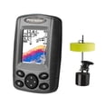thumbnail image 1 of Phiradar Phiradar FF188A Compact Fish Finder with Dual Beam Sonar, 2.4" LCD Display, Depth Alarm, and Multi-Language Menu for Kayak, Dock, and Ice Fishing, 1 of 6