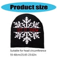 thumbnail image 3 of JZROCKER Funny Pattern Hat Lovely Unisex Holiday Hat Plush Winter Warm Hat Snowmen Hat, 3 of 21