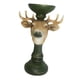 thumbnail image 2 of Candelabro de reno navideño, adorno de estatua de resina de alce, candelabro para el hogar, candelabro de ciervo para repisa de hotel, encimera de, 2 of 9