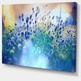 thumbnail image 2 of Fleurs d'Été Bleues sur Prairie - Impression sur Toile Florale, 2 of 3