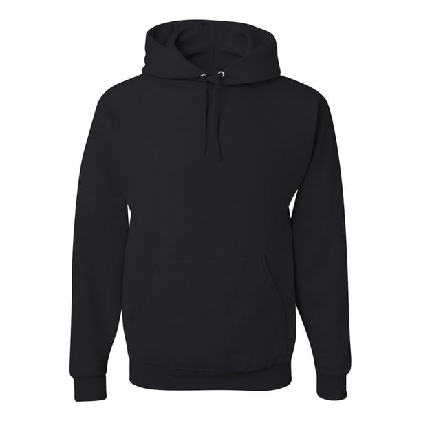 JERZEES Jerzees 8 oz. NuBlend® Fleece Pullover Hood (996) Black, 5XL