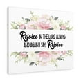thumbnail image 6 of Scripture Walls Rejoice in the Lord Philippians 4:4 Bible Verse Canvas Christian Wall Art Ready to Hang Unframed, 6 of 7