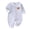 Blue, variant on Curenmufel Baby Boy Winter Clothes Newborn Boy Clothes Baby Boy Coming Home Hospital Outfit One Piece Romper Jumpsuit Hat Clothing Set (Green,0-3 Months)