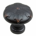 thumbnail image 2 of GlideRite 1-1/8 in. Round Snowflake Cabinet Knob, Oil Rubbed Bronze, Pack of 25, 2 of 5