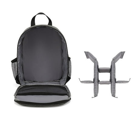 KALLORY 1Pcs Non-Deformable Camera Backpack for Dslr Cameras 10.4*13in