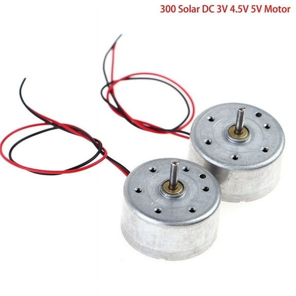 Micro Motor 300 Solar DC 3V 4.5V 5V Motor For CD Player DIY Toy 2mm Brush MAWA