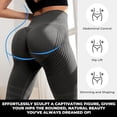 thumbnail image 6 of Anti Cellulite Compression 3D Leggings Womens Butt Lifting High Waist Tummy Control Resistance Band Leggings Squat Proof Seamless Workout Yoga Pants, 6 of 14