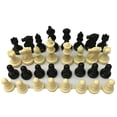 thumbnail image 2 of Ajedrez 6,4 cm King Chessmen Adultos Niños Figuras de ajedrez de plástico Juego de torneo de juguete 32 piezas Methold  FN0081-00B, 2 of 6