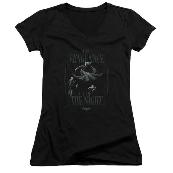 Batman I Am Junior Women's T-Shirt V-Neck Black
