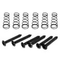thumbnail image 1 of 6 tornillos de montaje de pastilla de bobina simple para guitarra eléctrica con resorte (negro) Ndcxsfigh  Nuevos Originales, 1 of 7