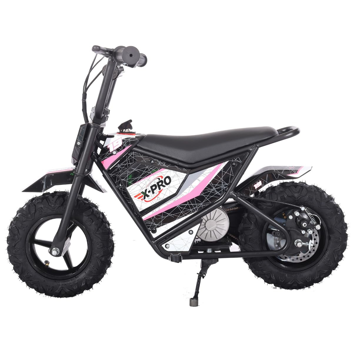 X-Pro XP250E 250W 24V Electric Dirt Bike with Chain Drive! 6.5" Wheels! Rear Disc Brakes!