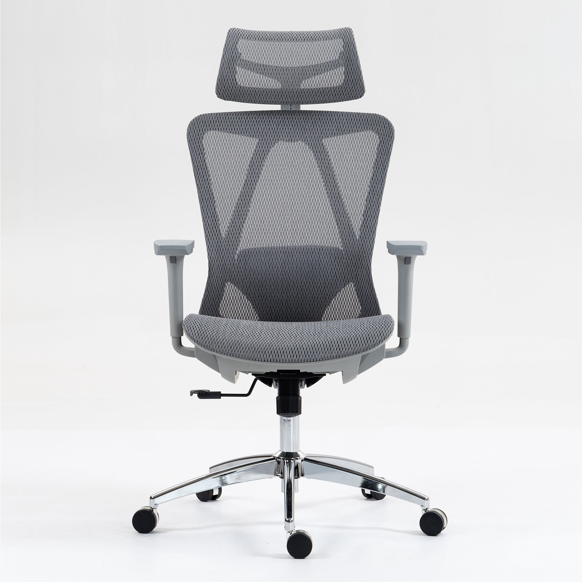 KOSSMAI Home Office High Back Ergonomic Swivel Mesh Computer Desk Chair with Flip-up Arms Grey