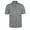Black/Gray, variant on Monterey Club Men's Small Tile Print Tailored Collar Short Sleeve Golf Polo Shirt #3514