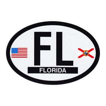 Florida Oval Decal
