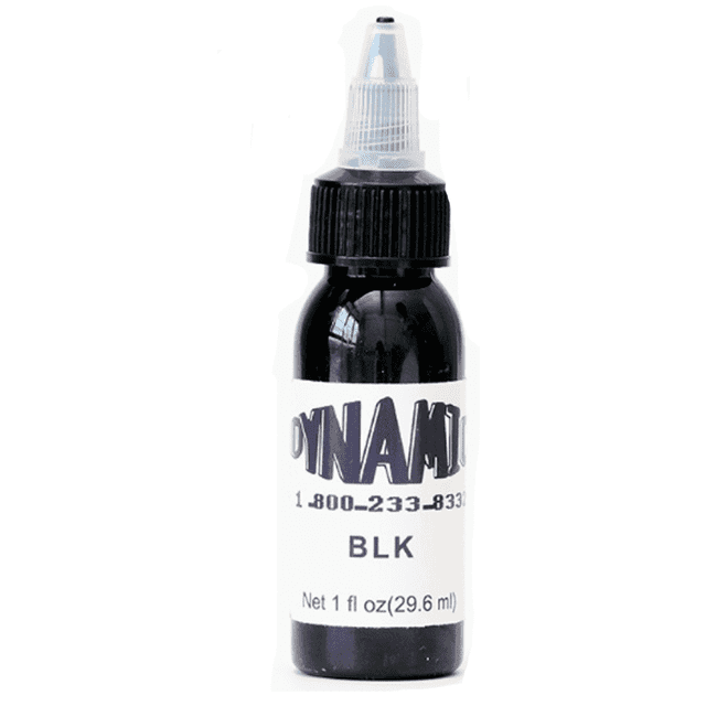 HLONK Tattoo Ink Stable Coloring Black Tattoo Ink Natural Color Tattoo Supplies Black