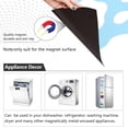 thumbnail image 3 of Front Dishwasher Magnet Sticker Cover Decorative Appliances Stickers White Blue Cow Spot Print Refrigerator Skins Dishwasher Panel Decals, 3 of 6