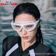 thumbnail image 3 of Gafas de natación antivaho de alta definición para adultos y mujeres, gafas protectoras de luz plana para natación, 3 of 4