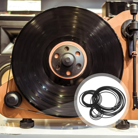 Pretyzoom Cassettes Rubber Belts 30-135mm for CD Video Devices Audio Equipment Users 30Pcs