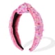 thumbnail image 1 of Diadema de lentejuelas para mujeres, bandas de cabello anudadas de arcoíris, accesorios brillantes, diademas rosas para niñas, 1 of 7