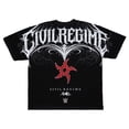 thumbnail image 3 of Men's Civil Regime  Black Penta Power Rage Boxy T-shirt, 3 of 5