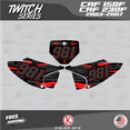 thumbnail image 2 of Kalair GFX Graphics Kit for Honda CRF150F (2003-2007) Twitch Series, 2 of 5