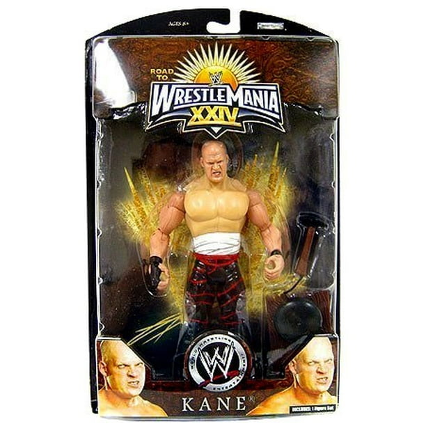 Wwe Wrestling Road To Wrestlemania 24 Series 1 Kane Action Figure Walmart Com