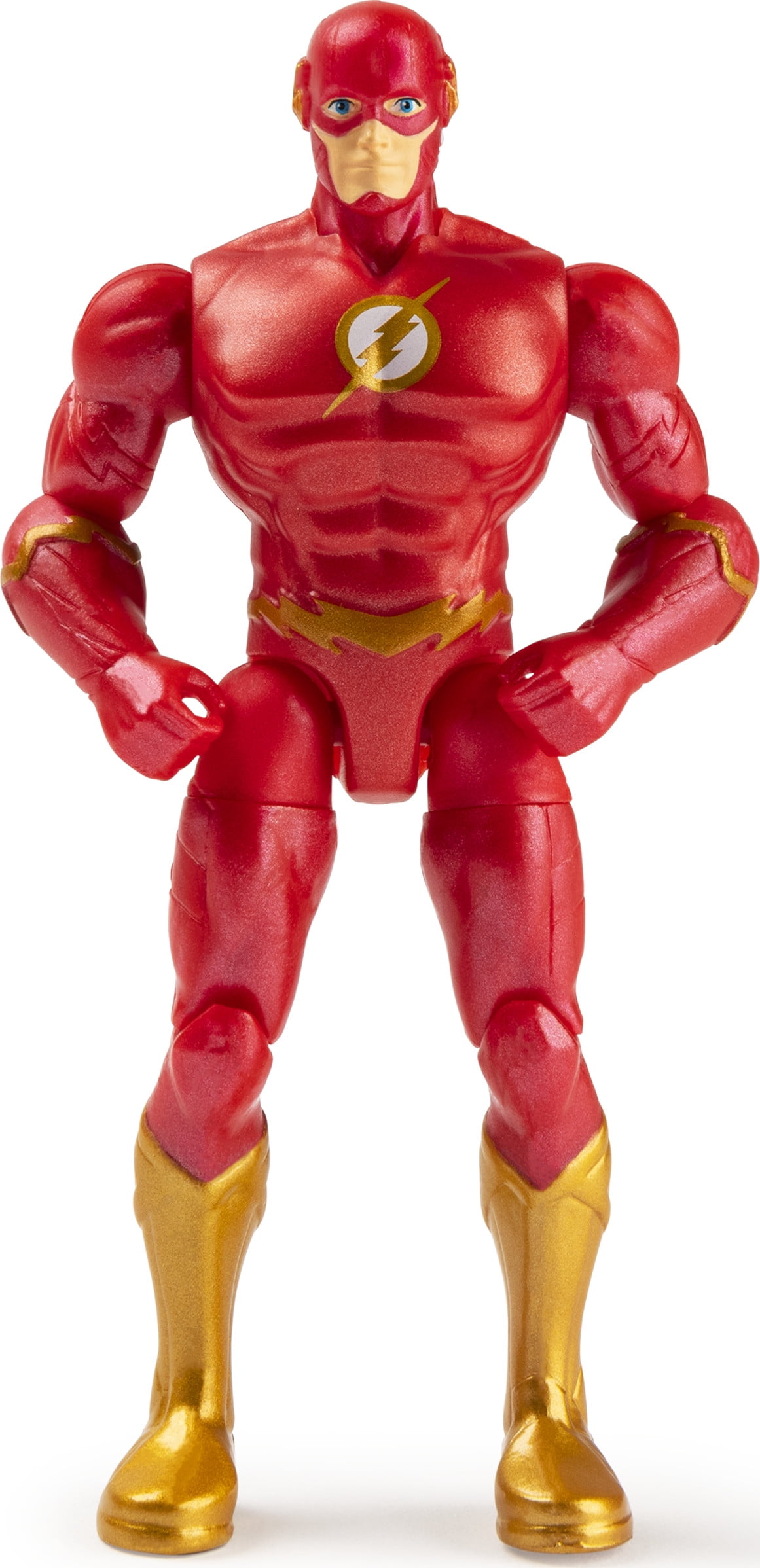 DC Comics, 4-Inch The Flash Action Figure with 3 Mystery Accessories ...