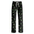 thumbnail image 4 of Soft Pajamas for Women Halloween Pumpkin Print Loose Elastic Waist Pjs Bottoms, 4 of 5