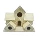 thumbnail image 4 of Casa para pájaros para colibríes al aire libre, nido ventilado, villa colgante para pájaros, habitación para pájaros al aire libre para el patio., 4 of 8